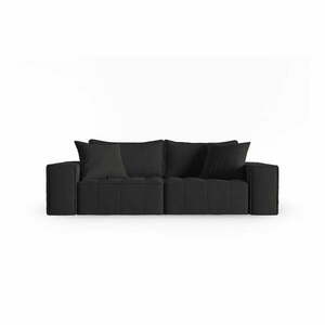 Czarna sofa 212 cm Mike – Micadoni Home obraz