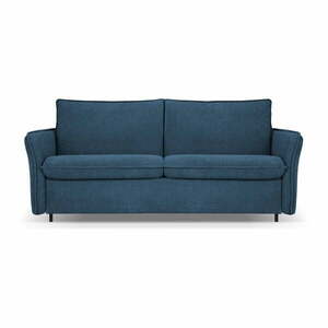 Niebieska rozkładana sofa 166 cm Dalida – Micadoni Home obraz