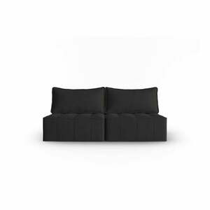 Czarna sofa 160 cm Mike – Micadoni Home obraz