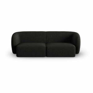 Czarna sofa 184 cm Shane – Micadoni Home obraz