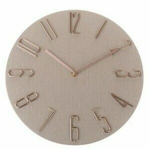 Zegar ścienny Berry beige, śr. 30, 5 cm, plastik obraz
