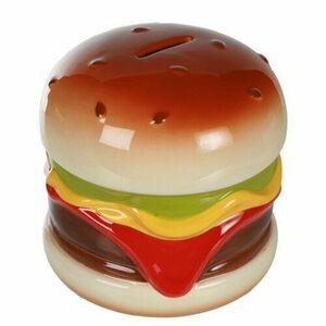 Skarbonka ceramiczna Hamburger obraz