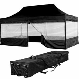 Namiot ogrodowy 3 x 6 INSTENT - system nożycowy - kolor czarny obraz