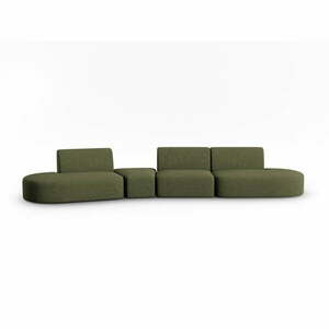 Zielona sofa 412 cm Shane – Micadoni Home obraz