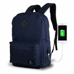Ciemnoniebieski plecak z portem USB My Valice SPECTA Smart Bag obraz