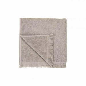 Szary/brązowy bawełniany ręcznik 50x100 cm FRINO – Blomus obraz
