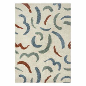 Kremowy dywan 120x170 cm Squiggle – Flair Rugs obraz