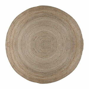 Naturalny okrągły dywan z juty 180x180 cm Capri – Flair Rugs obraz