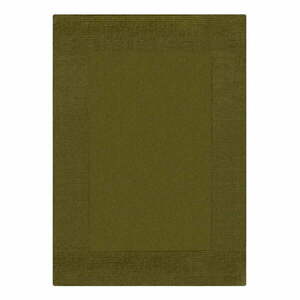 Zielony dywan wełniany 200x290 cm – Flair Rugs obraz