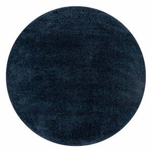 Ciemnoniebieski okrągły dywan 133x133 cm – Flair Rugs obraz
