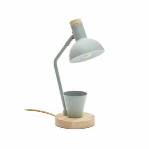 Miętowa lampa stołowa z metalowym kloszem (wys. 37 cm) Katia – Kave Home obraz