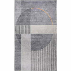 Szary dywan odpowiedni do prania 50x80 cm – Vitaus obraz