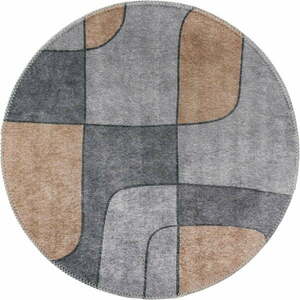 Okrągły dywan odpowiedni do prania ø 120 cm Yuvarlak – Vitaus obraz