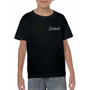 Personalizowany bawełniany dziecięcy T-shirt obraz