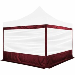 Ściana boczna do namiotu imprezowego INSTENT „PRO” - czerwon obraz