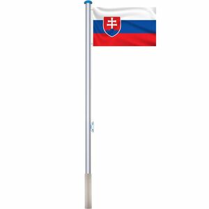Maszt 90x150cm ze słowacką flagą obraz