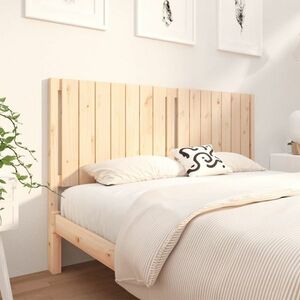 vidaXL Wezgłowie łóżka, 155, 5x4x100 cm, lite drewno sosnowe obraz