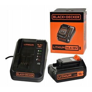 Black Decker Ładowarka BDC1A akumulator 1.5Ah obraz