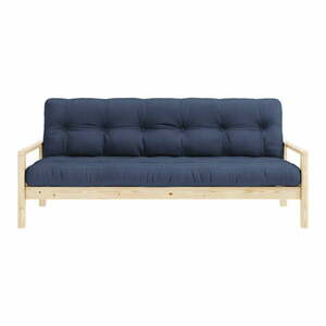 Ciemnoniebieska rozkładana sofa 205 cm Knob – Karup Design obraz