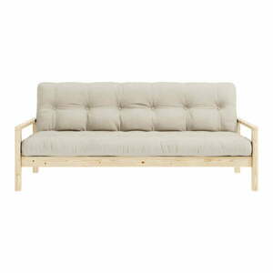 Beżowa rozkładana sofa 205 cm Knob – Karup Design obraz