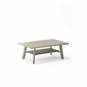 Szary aluminiowy stolik ogrodowy Ezeis Spring obraz