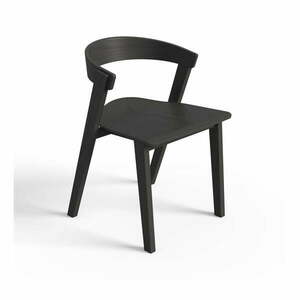 Czarne krzesła z litego drewna bukowego zestaw 2 szt. Sand – TemaHome obraz