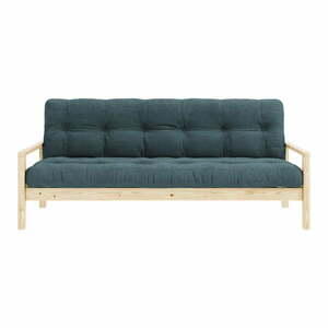Niebieska rozkładana sofa 205 cm Knob – Karup Design obraz