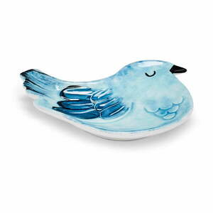 Niebieski talerzyk na torebkę herbaty Forest Birds – Cooksmart ® obraz