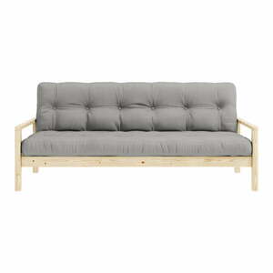 Szara rozkładana sofa 205 cm Knob – Karup Design obraz