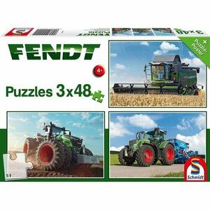 Schmidt Puzzle Traktory Fendt, 144 elementów obraz