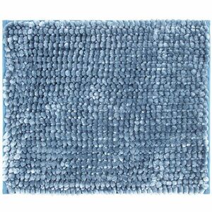 Mata łazienkowa Ella micro niebieska, 40 x 50 cm obraz