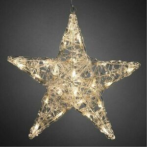 Bożonarodzeniowa gwiazda 5-ramienna śr. 40 cm, 24 LED obraz