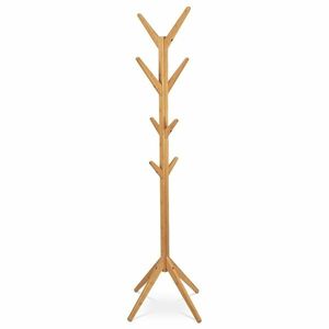Wieszak drewniany DR-N191 NAT Twig bambus, 176 cm obraz