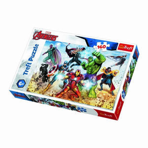 Trefl Puzzle Avengers, 160 elementów obraz