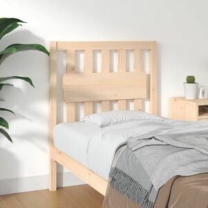 vidaXL Wezgłowie łóżka, 80, 5x4x100 cm, lite drewno sosnowe obraz