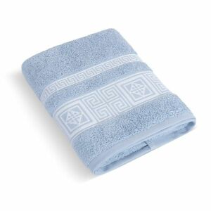 Ręcznik Grecka kolekcja jasnoniebieski, 50 x 100 cm, 50 x 100 cm obraz