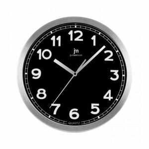 Lowell 14928N designerski zegar ścienny śr. 30 cm obraz