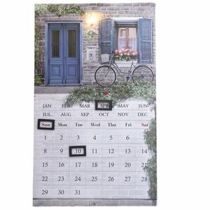 Kalendarz ścienny Kolorowa uliczka, 30 x 50 cm obraz