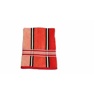 Ręcznik tęczowy - 50x100 czerwony obraz