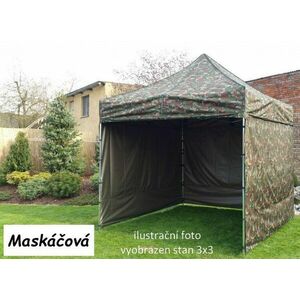 Namiot ogrodowy Party PROFI STEEL 3 x 6 - maskowany obraz