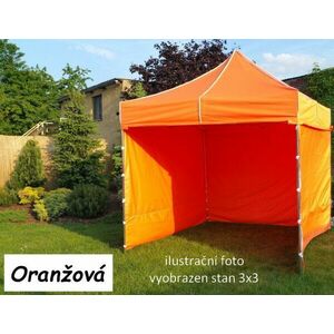 Namiot ogrodowy PROFI STEEL 3 x 6 - pomarańcz obraz