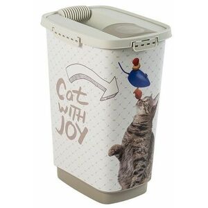 Pojemnik na karmę CODY 25 L, CAT WITH JOY, plastikowy obraz