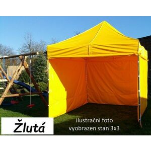Ogrodowy namiot PROFI STEEL 3 x 6 - Żółty obraz