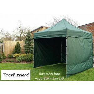 Ogrodowy namiot PROFI STEEL 3 x 6 - ciemny zielony obraz