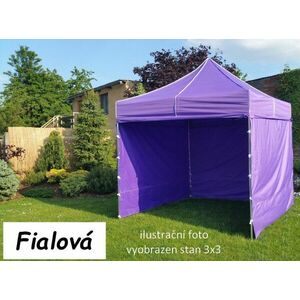 Namiot ogrodowy PROFI STEEL 3 x 6 - fioletowy obraz