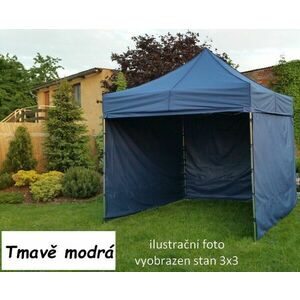 Ogrodowy namiot PROFI STEEL 3 x 6 - ciemny niebieski obraz