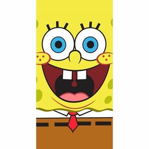 Ręcznik kąpielowy Sponge Bob Face, 70 x 140 cm obraz