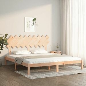 vidaXL Rama łóżka, 180x200 cm, lite drewno obraz