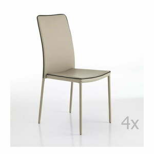Beżowe krzesła zestaw 2 szt. Kable – Tomasucci obraz