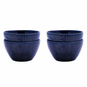 Ciemnoniebieskie ceramiczne miski zestaw 4 szt. 400 ml Arc – Maxwell & Williams obraz